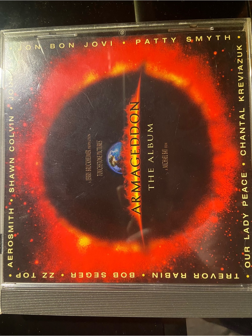 Armageddon: The Album CD - Black and Red Cover
